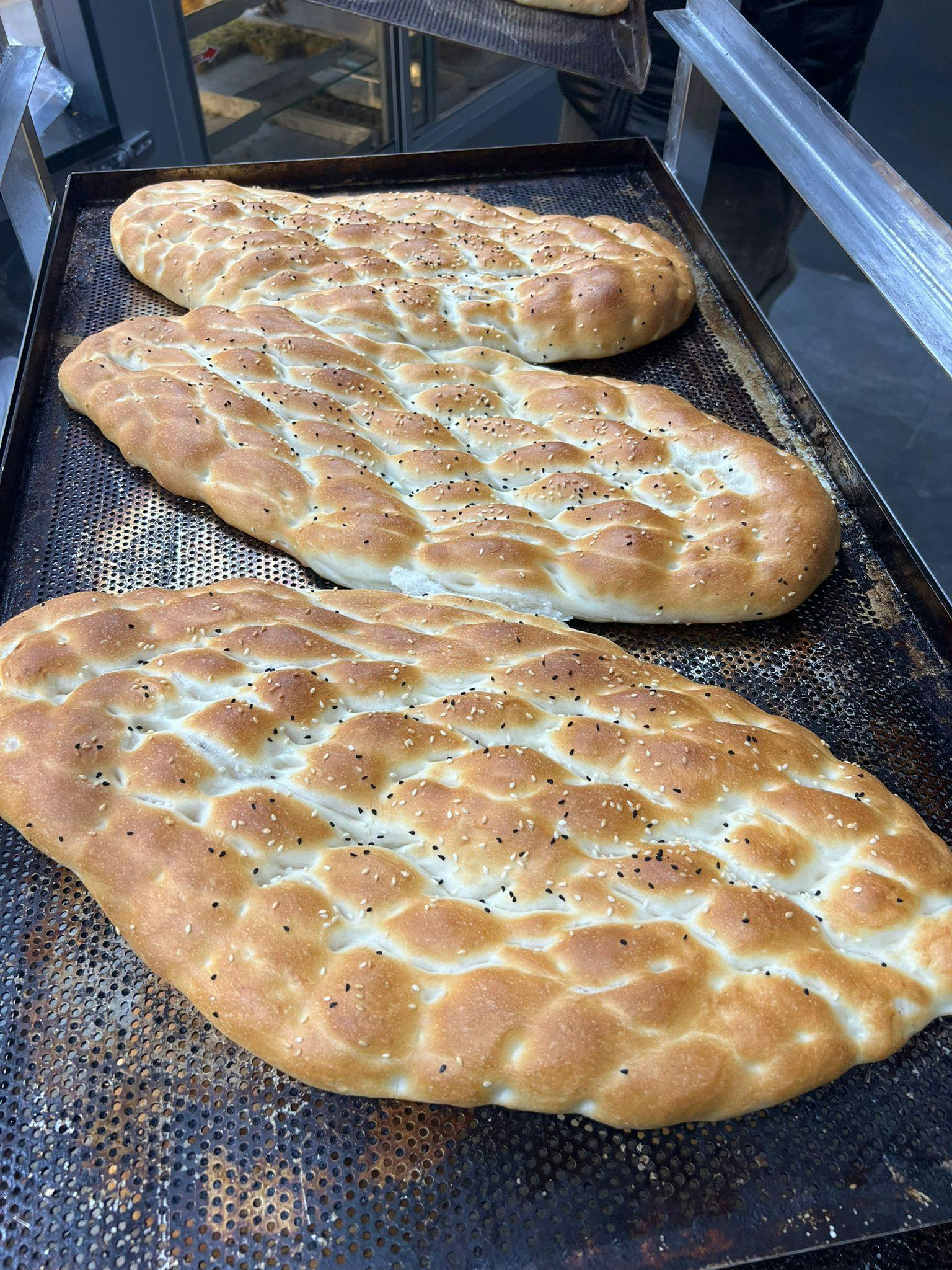 Turkish Pide Bread baked freshly in store!