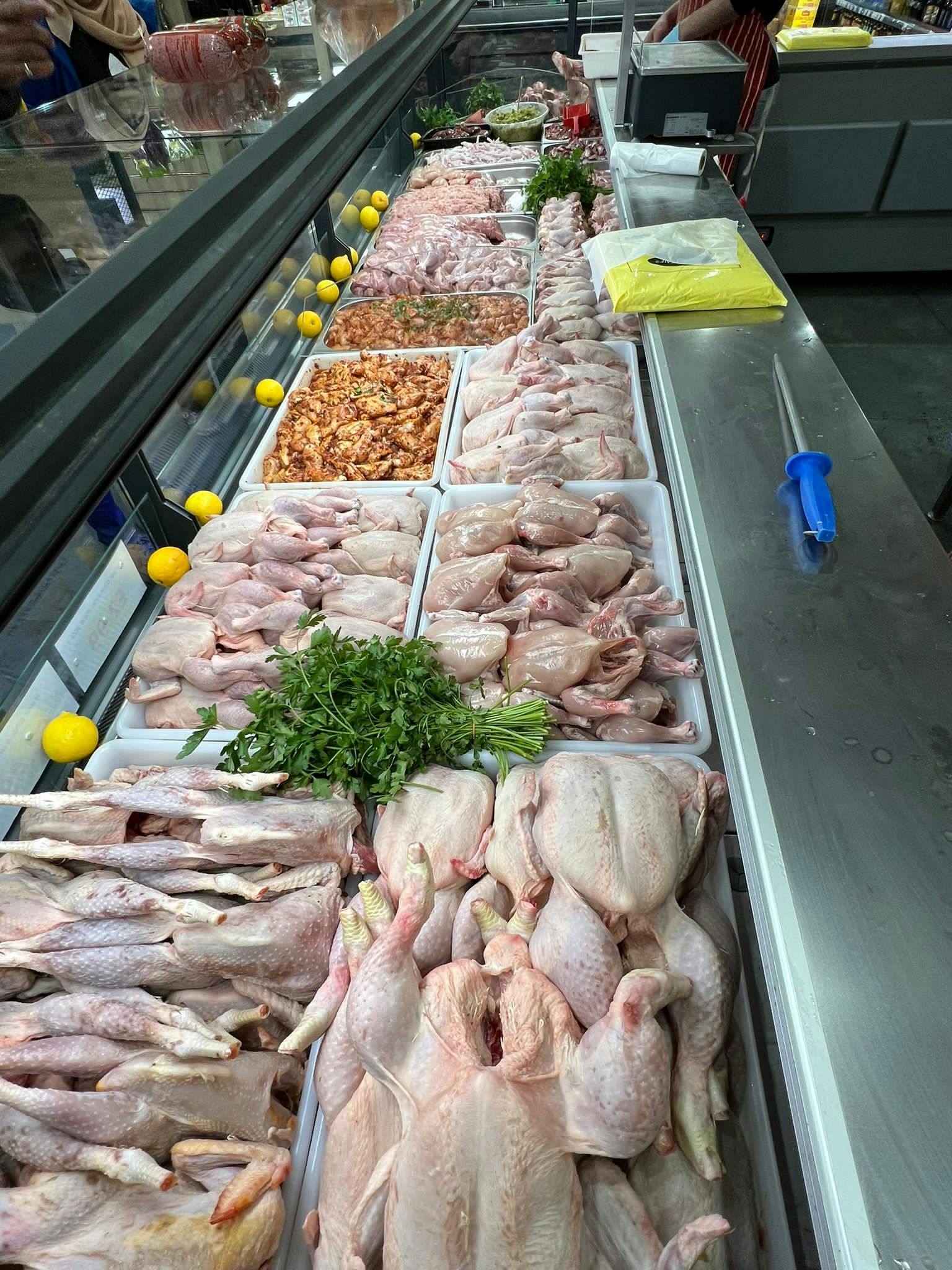 Huge selection of poultry in-store