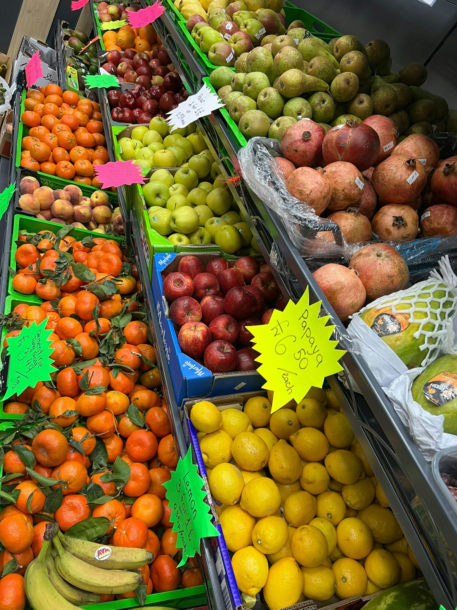 Apples, oranges, pears and more fresh in the fruit aisle